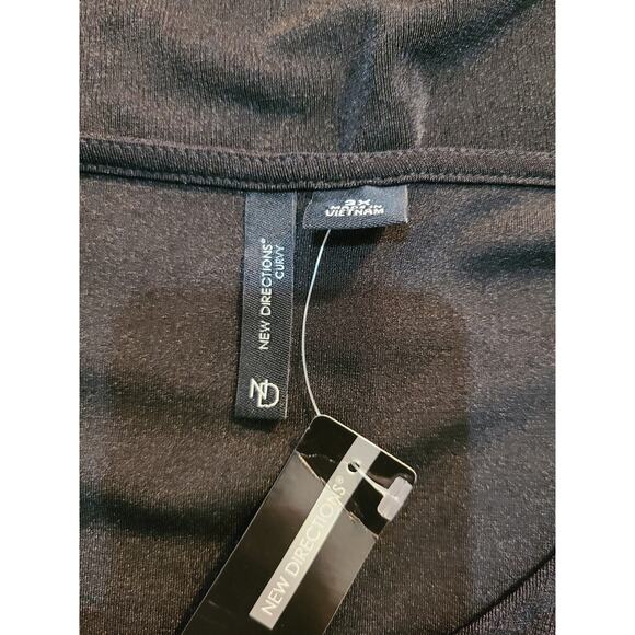 New directions 3x curvy womens double layer top new with tags - Picture 4 of 9